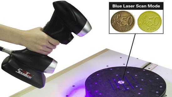 幾種不同類(lèi)型的三維掃描儀技術(shù)特點(diǎn)介紹